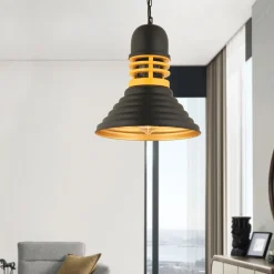Riippuvalaisin Linento Lighting RT-33, Ø30cm, E27, max. 40W, IP20, musta