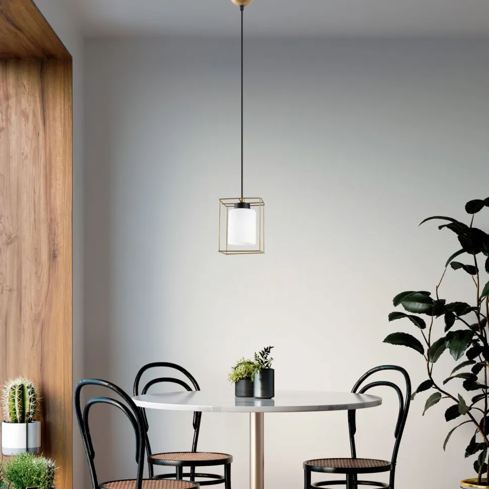 Riippuvalaisin Linento Lighting Swank-702-6, Ø15cm, kulta