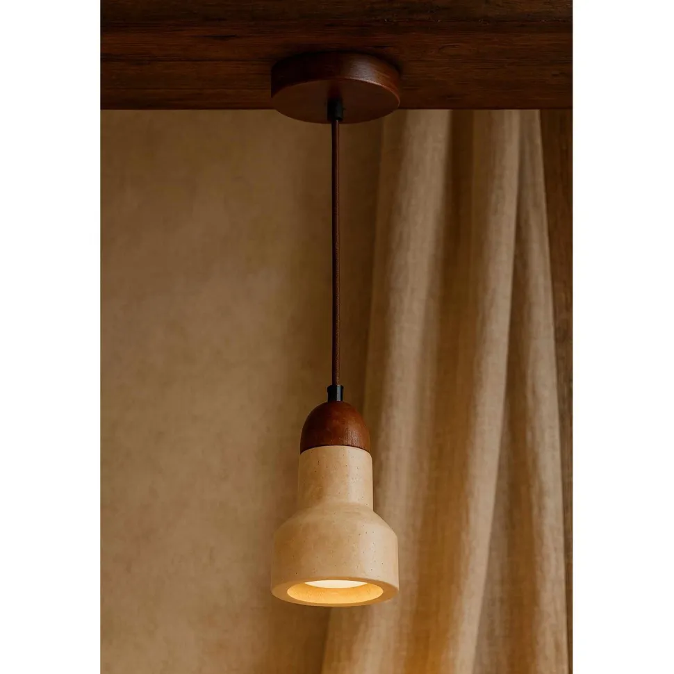 Riippuvalaisin Linento Lighting Swis beige/saksanpähkinä