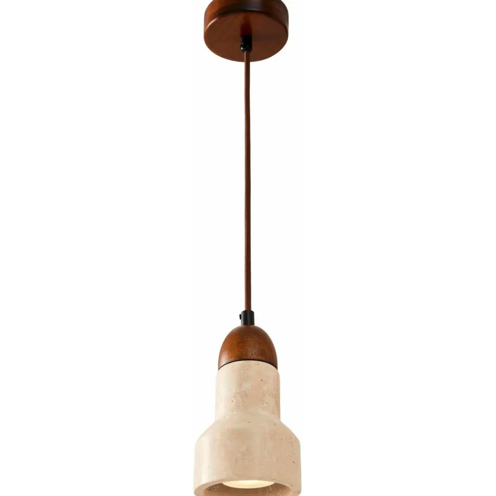 Riippuvalaisin Linento Lighting Swis beige/saksanpähkinä