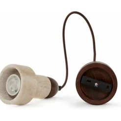 Riippuvalaisin Linento Lighting Swis beige/saksanpähkinä