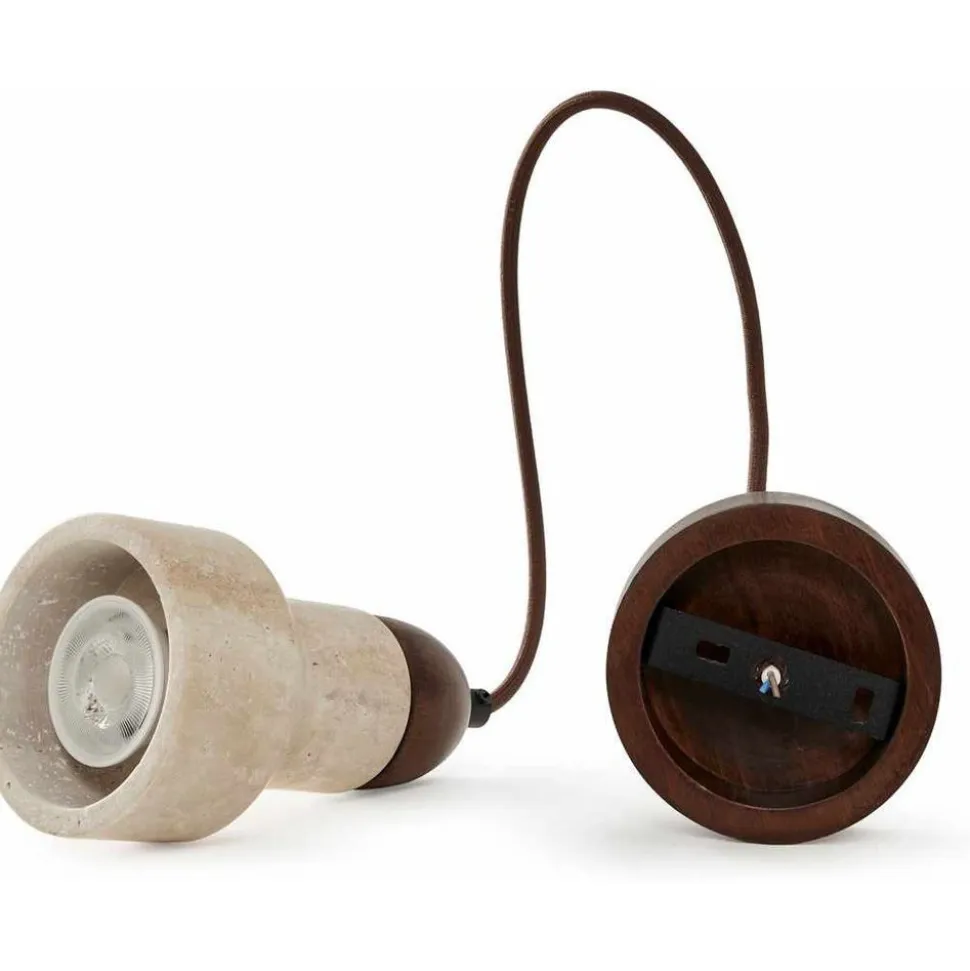 Riippuvalaisin Linento Lighting Swis beige/saksanpähkinä