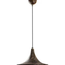 Riippuvalaisin Linento Lighting TOM-3531-RETRO, Ø30cm, tummanruskea