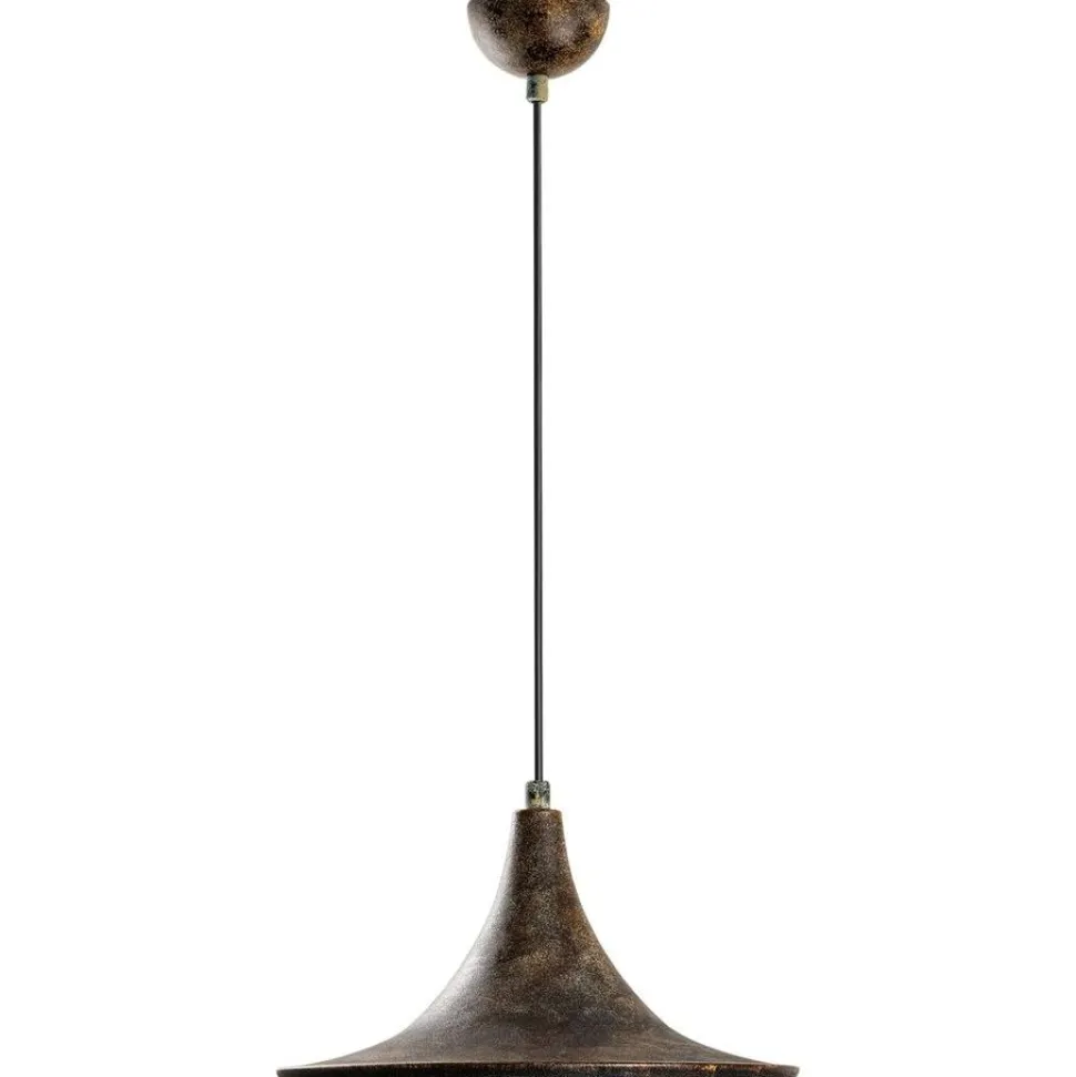 Riippuvalaisin Linento Lighting TOM-3531-RETRO, Ø30cm, tummanruskea