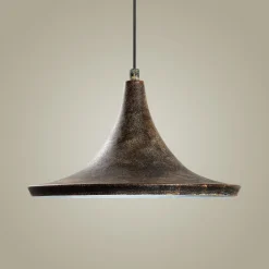 Riippuvalaisin Linento Lighting TOM-3531-RETRO, Ø30cm, tummanruskea
