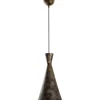 Riippuvalaisin Linento Lighting TOM-3541-RETRO, Ø19cm, tummanruskea