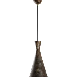 Riippuvalaisin Linento Lighting TOM-3541-RETRO, Ø19cm, tummanruskea