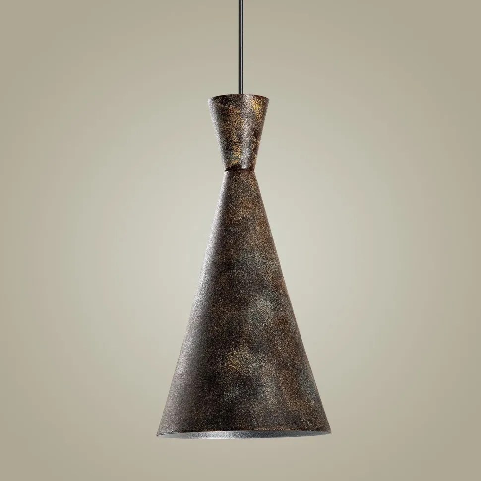 Riippuvalaisin Linento Lighting TOM-3541-RETRO, Ø19cm, tummanruskea