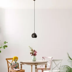 Riippuvalaisin Linento Lighting TOP-15-242-RETRO, Ø15cm, tummanruskea