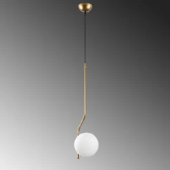 Riippuvalaisin Linento Lighting Tulip-13819, Ø15cm, kulta