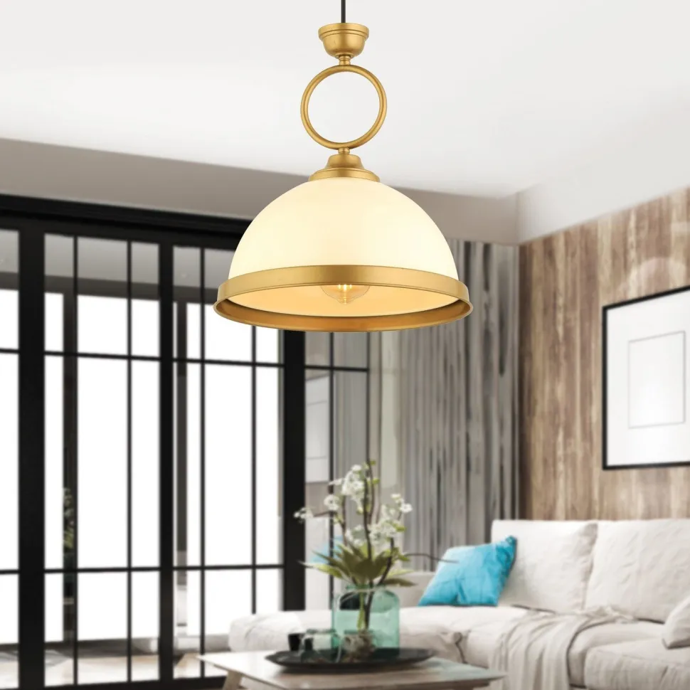 Riippuvalaisin Linento Lighting YM-5, Ø26cm, E27, max. 40W, IP20, musta