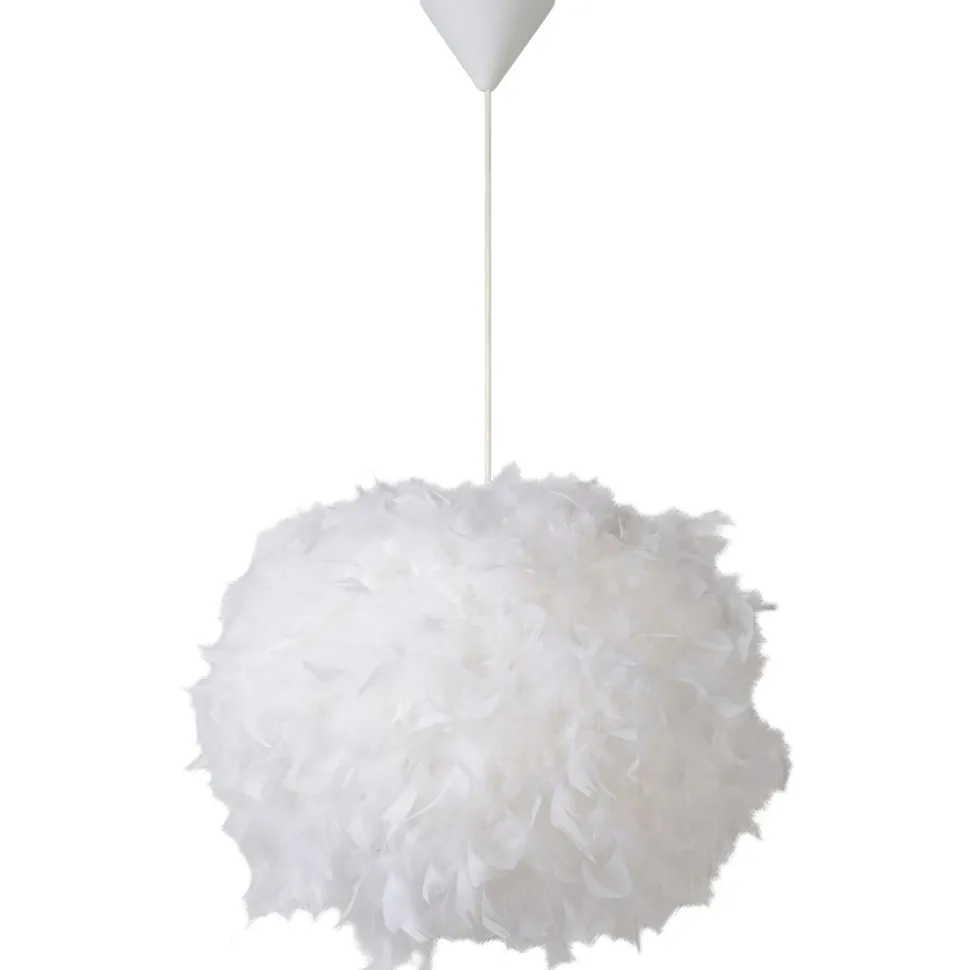 Riippuvalaisin Lucide Goosy Soft Ø50 cm valkoinen