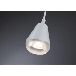 Riippuvalaisin Paulmann Luia Ø78mm GU10 max. 10W IP44 satiini/valkoinen