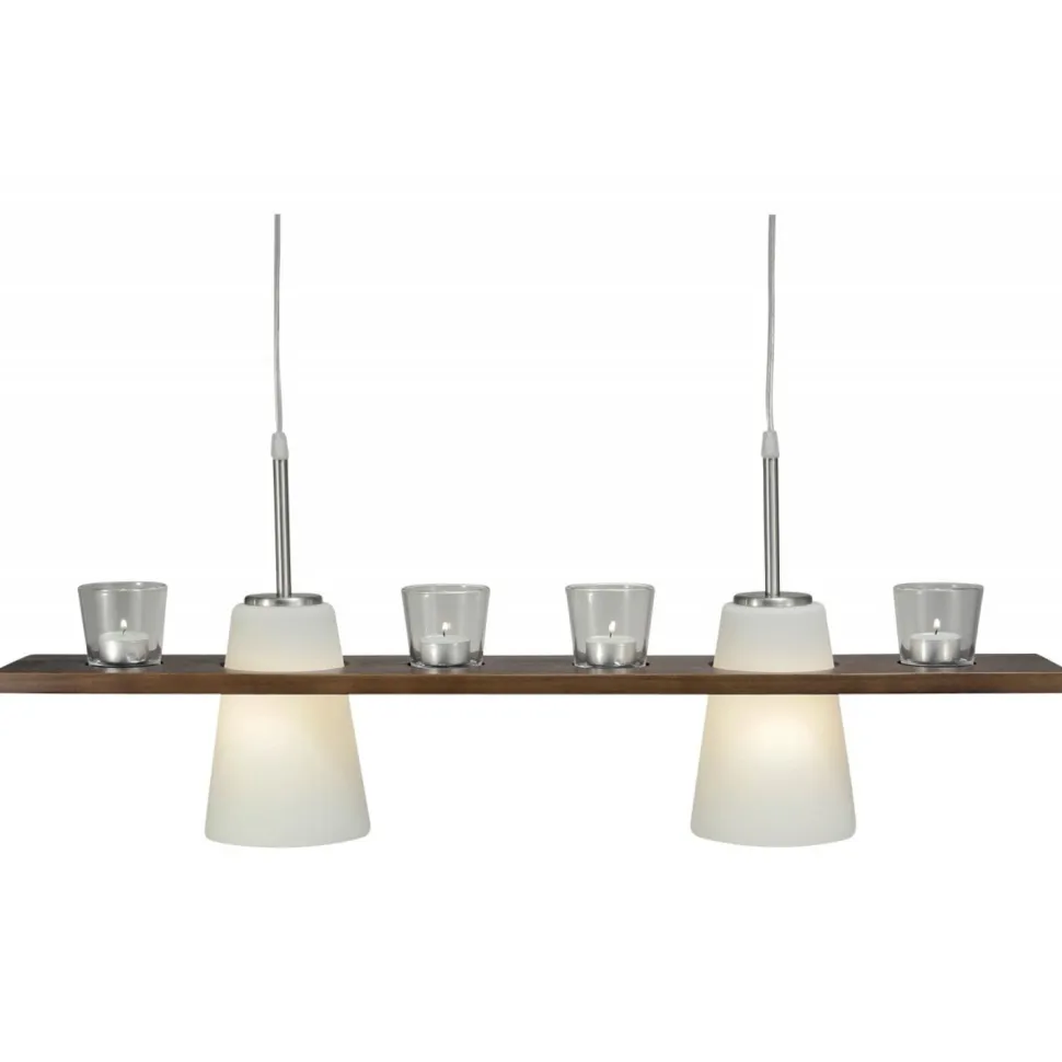 Riippuvalaisin Plankan 810x130x310 mm pähkinä