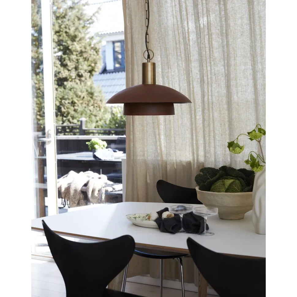 Riippuvalaisin PR Home Bolton Ø45 cm ruoste