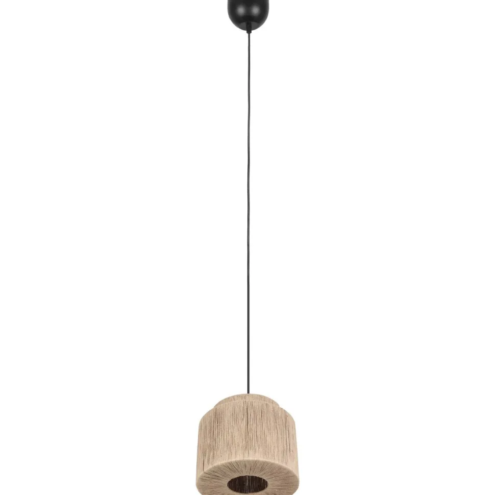 Riippuvalaisin Trio Smilla, 1-os, 31cm, E27, luonnonväri/rottinki