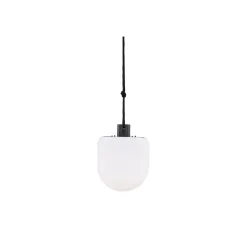 Riippuvalaisin Venture Home Colie, ø16x21cm, valkoinen/musta