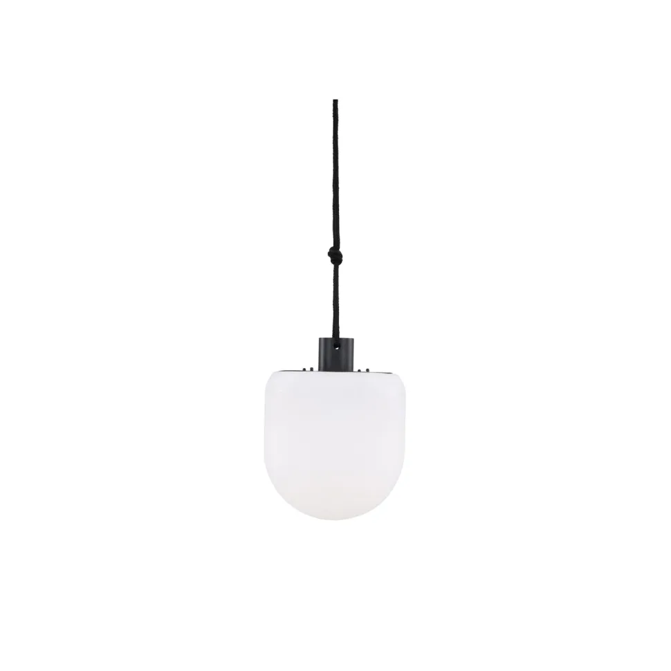 Riippuvalaisin Venture Home Colie, ø16x21cm, valkoinen/musta