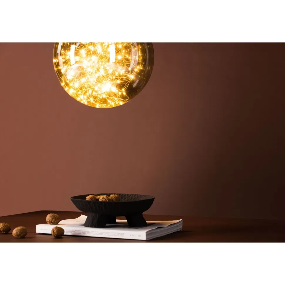 Riippuvalaisin Venture Home Lemans, ø30cm, musta/savulasi