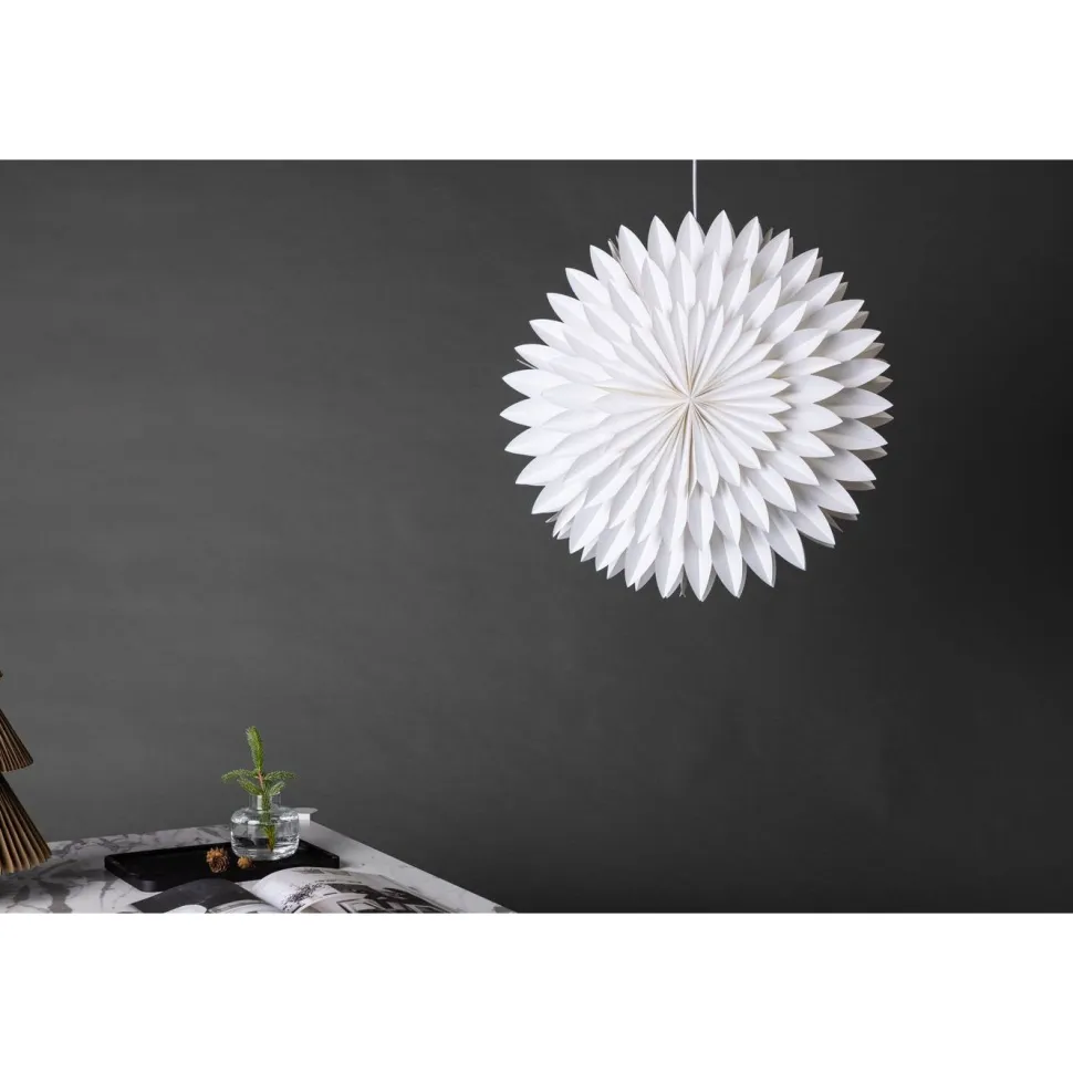 Riippuvalaisin Venture Home Storlien, ø46cm, valkoinen