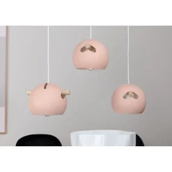 Riippuvalaisin Venture Home Tubbie, ø23cm, 3-osainen, vaaleanpunainen