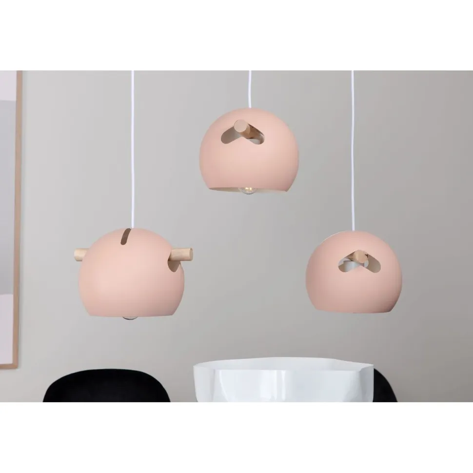 Riippuvalaisin Venture Home Tubbie, ø23cm, 3-osainen, vaaleanpunainen