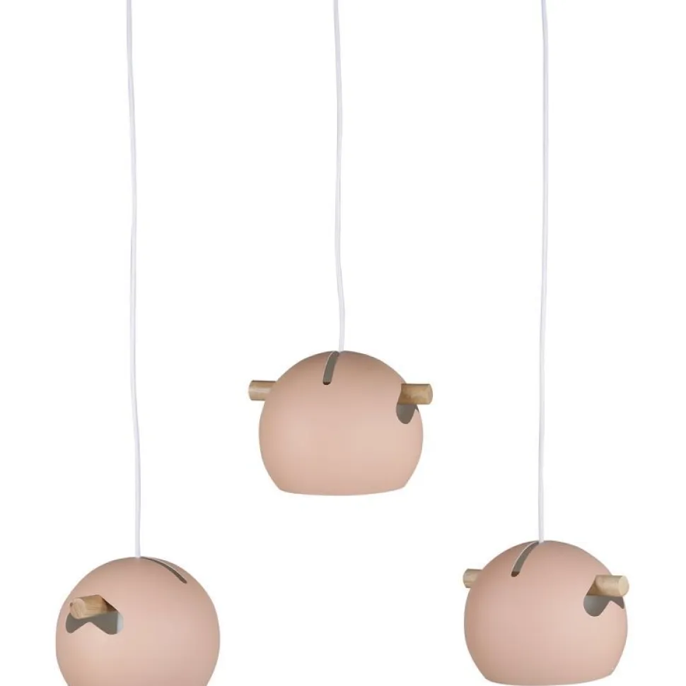 Riippuvalaisin Venture Home Tubbie, ø23cm, 3-osainen, vaaleanpunainen