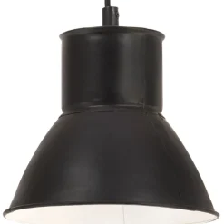 Riippuvalaisin 25 w syvä musta pyöreä 17 cm e27
