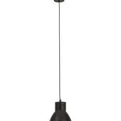 Riippuvalaisin 25 w syvä musta pyöreä 17 cm e27