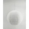 Riisipaperivarjostin Heat Ball 40cm valkoinen