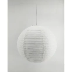Riisipaperivarjostin Heat Ball 40cm valkoinen