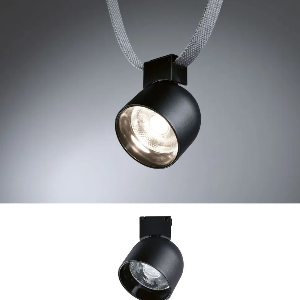 Ripustettava spottivalaisin Paulmann ULine Ronde Ø85mm LED 3000K 7W musta