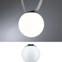 Ripustettava valaisin Paulmann ULine Ball Ø15cm LED 3000K 8W valkoinen/musta