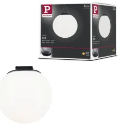 Ripustettava valaisin Paulmann ULine Ball Ø15cm LED 3000K 8W valkoinen/musta
