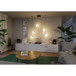 Ripustettava valaisin Paulmann ULine Ball Ø15cm LED 3000K 8W valkoinen/musta