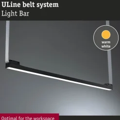 Ripustettava valaisin Paulmann ULine Lightbar 650x29mm LED 3000K 18.5W musta