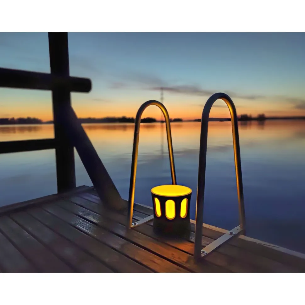Saunakaiutin ZONE Speaker Bluetooth vedenkestävä musta