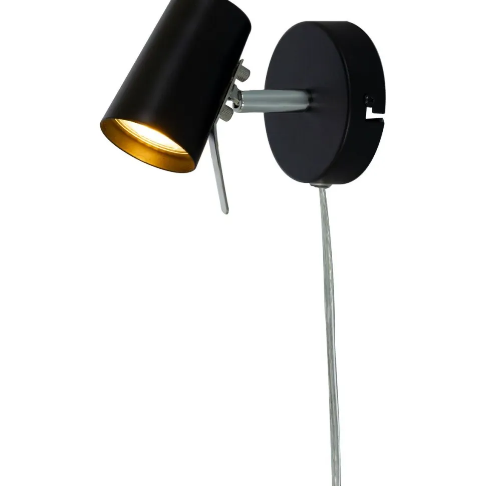 Seinäspotti Aneta Lighting Pilot, musta