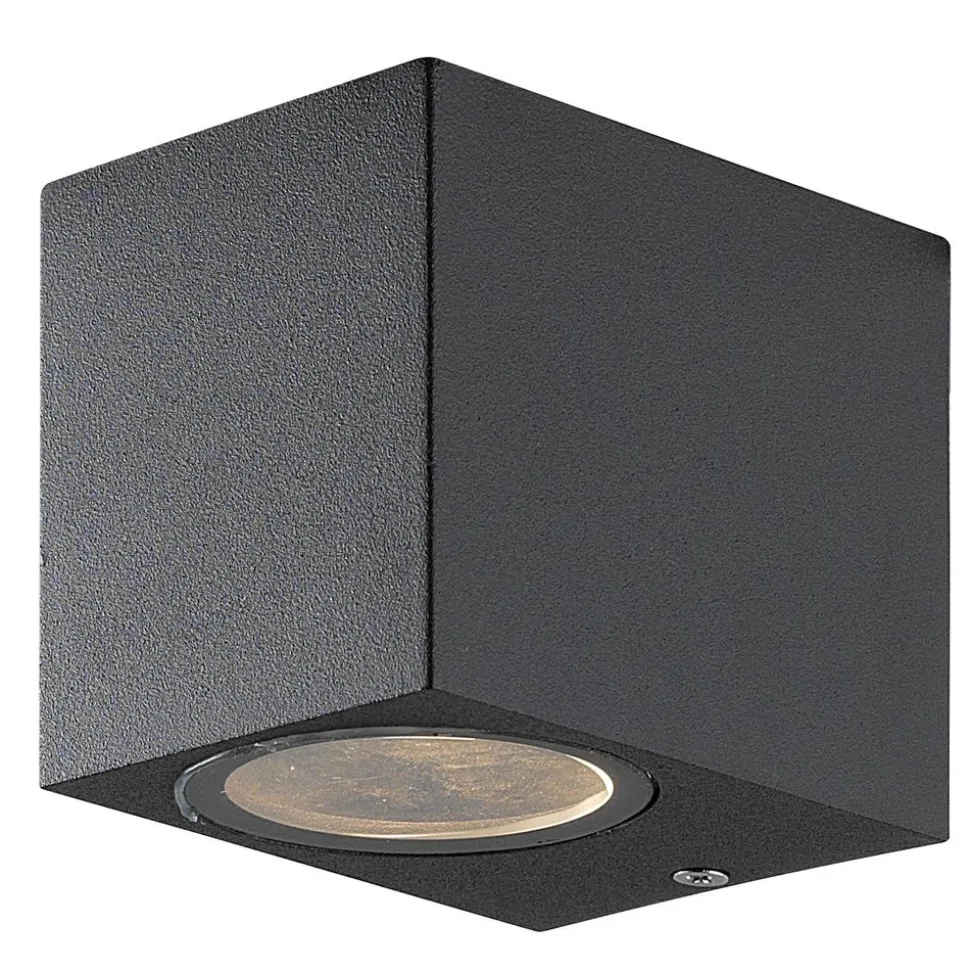 Seinävalaisin Airam Sund, max 11W, GU10, 80x68x93mm, IP44, antrasiitti/kirkas