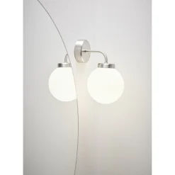 Seinävalaisin Hafa Globe, harjattu kromi