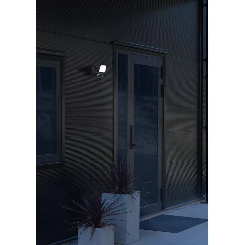 Seinävalaisin Konstsmide Smartlight 7867-750 musta 10W kamera kaiutin mikrofoni