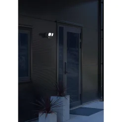 Seinävalaisin Konstsmide Smartlight 7869-750 musta 24W kamera kaiutin mikrofoni