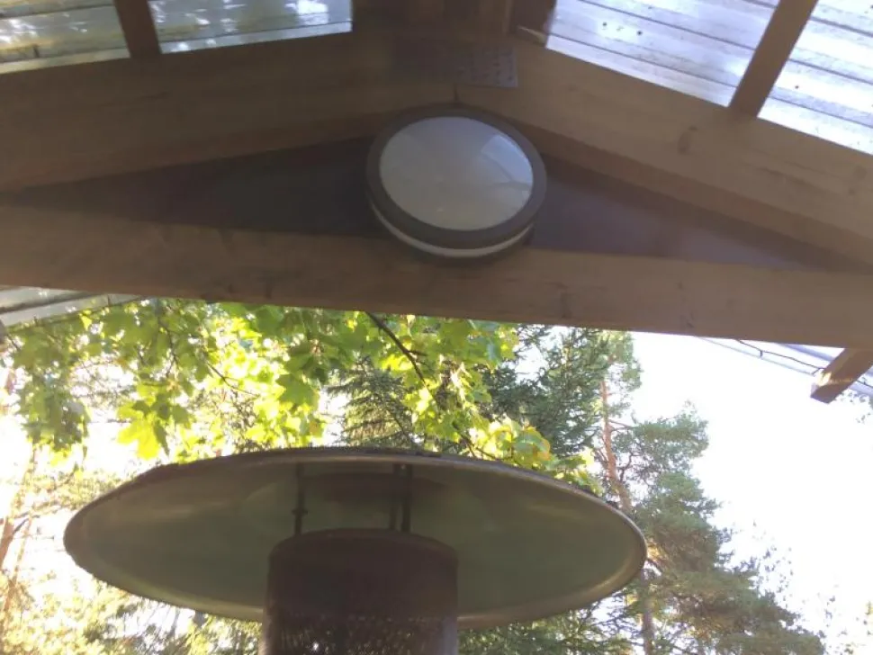 Seinävalaisin Lumia AVN260GH IP54 60W E27 grafiitinharmaa