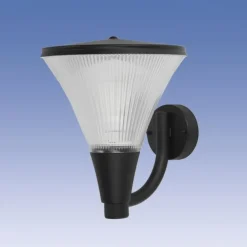 Seinävalaisin Aaria AA03M IP44 60W musta ylöspäin