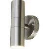 Seinävalaisin Airam Alppila Double, Ø60x200mm, ylös/alas, RST