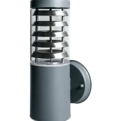 Seinävalaisin Airam Park S max 60W E27 300x100x150 mm IP44 harmaa/kirkas