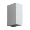 Seinävalaisin Airam Sund Double, max 2x7W, GU10, 150x68x93mm, IP44, valkoinen/kirkas