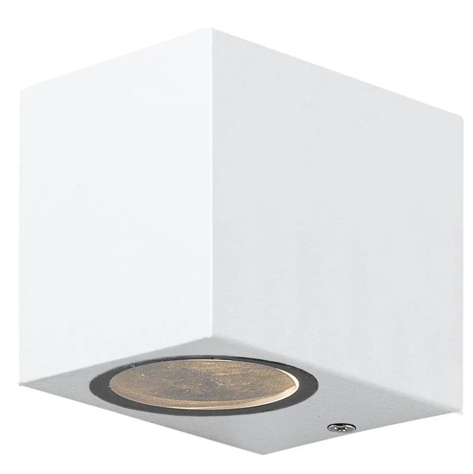 Seinävalaisin Airam Sund, max 11W, GU10, 80x68x93mm, IP44, valkoinen/kirkas