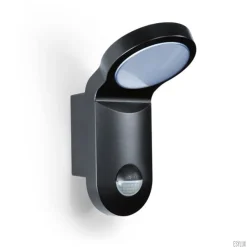 Seinävalaisin AOL 100 LED 5K 103.5x143x205 mm liiketunnistimella musta