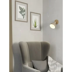 Seinävalaisin Eglo Arrecife, E27, 28W, IP20, hiekka/puu
